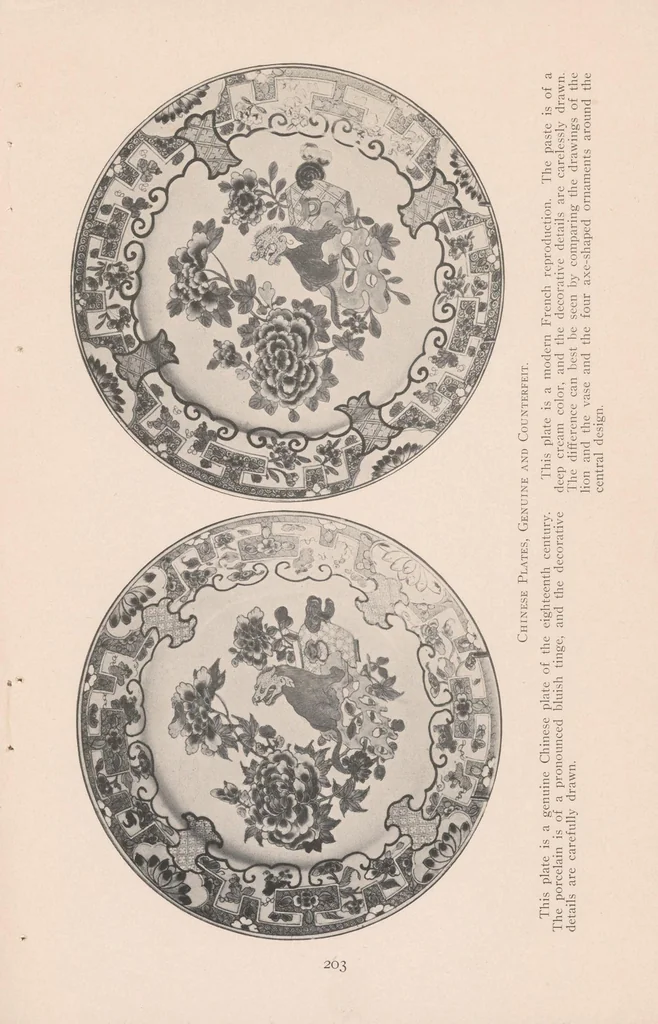 An illustration from Ceramic forgeries, 1907, leaf 11
