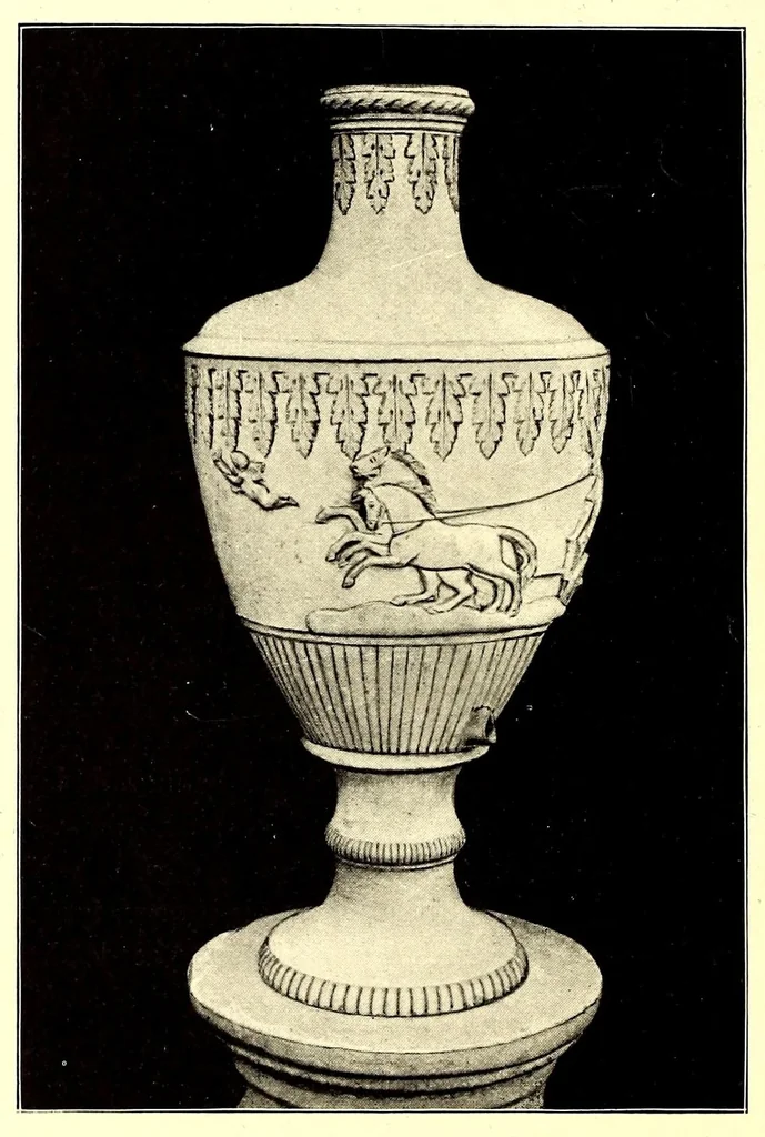 An illustration from The ceramics of Swansea and Nantgarw: a history of the factories. With biographical notices of the artists and others, notes on the merits of the porcelains, the marks thereon, etc, 1897, leaf 374