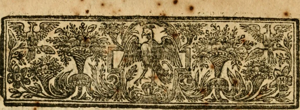 An illustration from The Ceremony-monger, his character : in ten chapters ... : of the nature of a libel, and scandalum magnatum : and, in the conclusion, hinting at some mathematical untruths and what bishops were, are, and should be, 1651, leaf 13