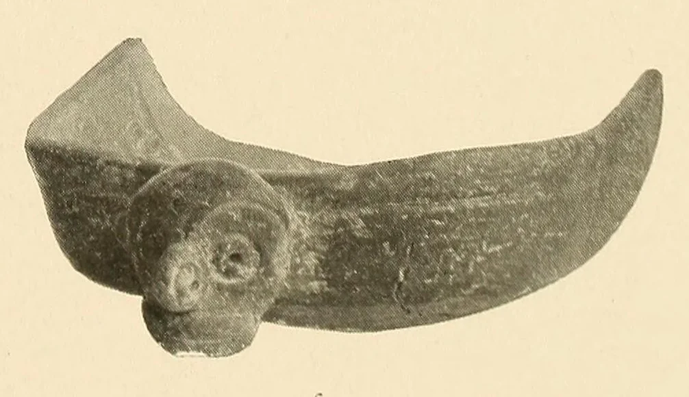 An illustration from Certain archaeological investigations in Trinidad, British West Indies, 1918, leaf 13