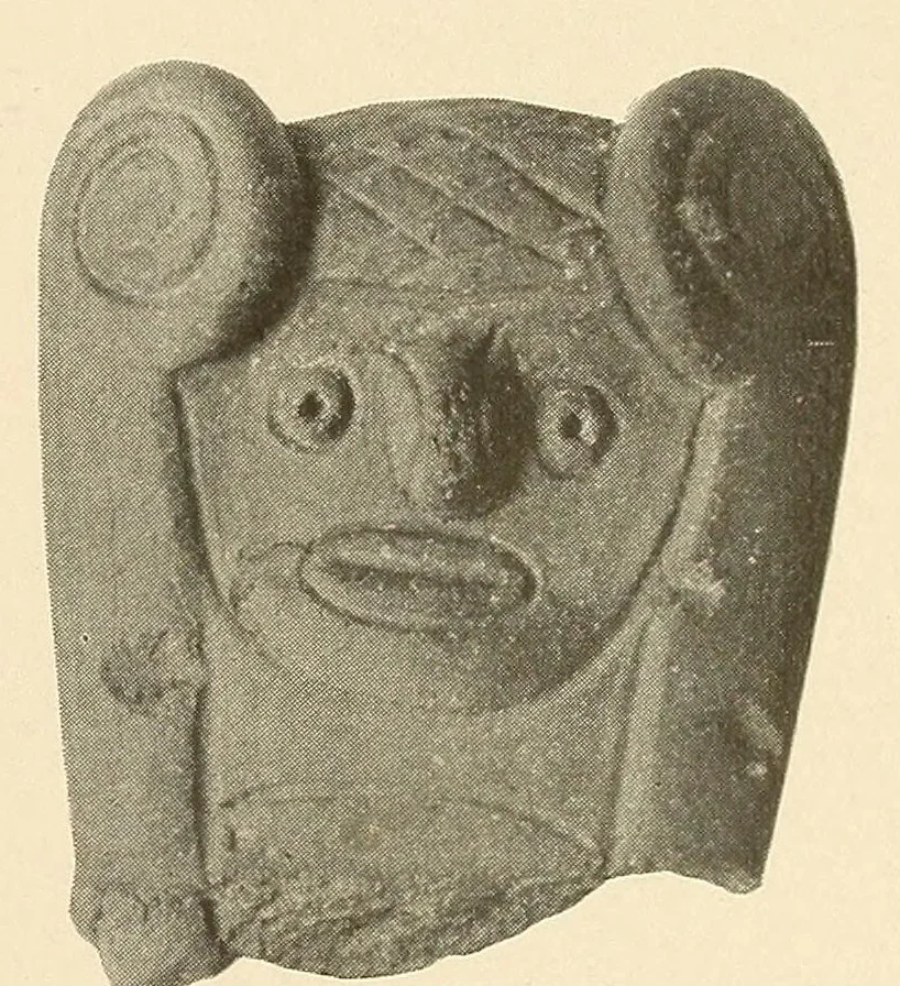 An illustration from Certain archaeological investigations in Trinidad, British West Indies, 1918, leaf 25