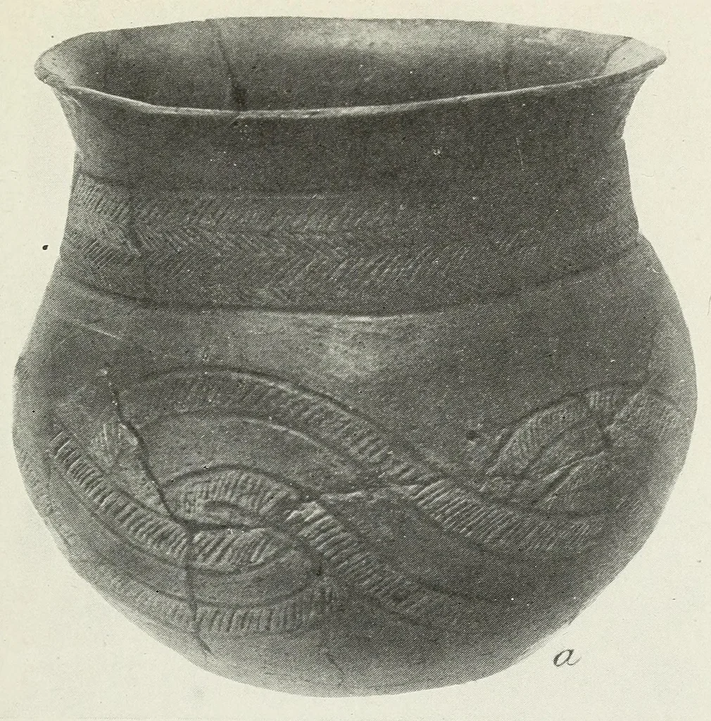 An illustration from Certain Caddo sites in Arkansas, 1920, leaf 307