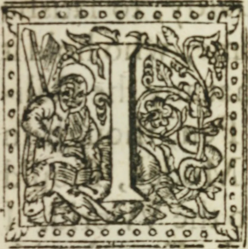An illustration from Certaine miscellany works of the Right Honovrable Francis Lo. Verulam, Viscount S. Alban, 1629, leaf 10