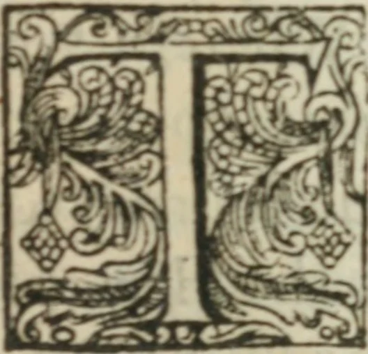 An illustration from Certaine miscellany works of the Right Honovrable Francis Lo. Verulam, Viscount S. Alban, 1629, leaf 108