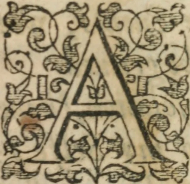 An illustration from Certaine miscellany works of the Right Honovrable Francis Lo. Verulam, Viscount S. Alban, 1629, leaf 94