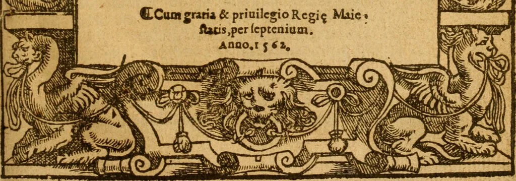 An illustration from Certayn godly sermons made uppon the Lords prayer, 1562, leaf 310