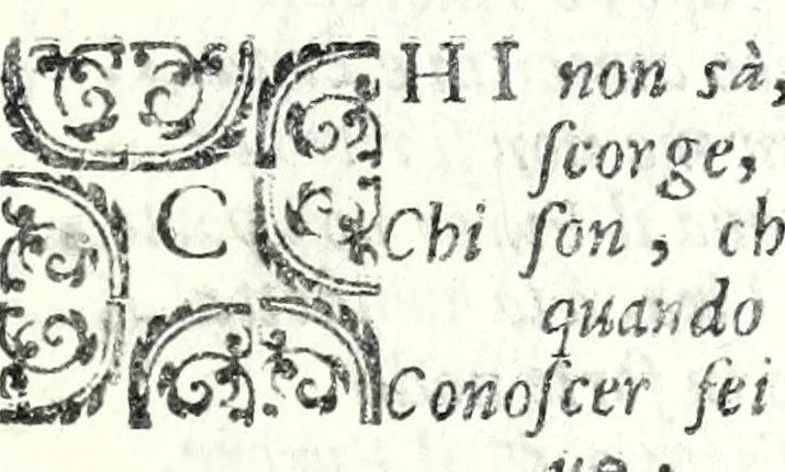 An illustration from Cesonia : tragedia, 1625, leaf 19