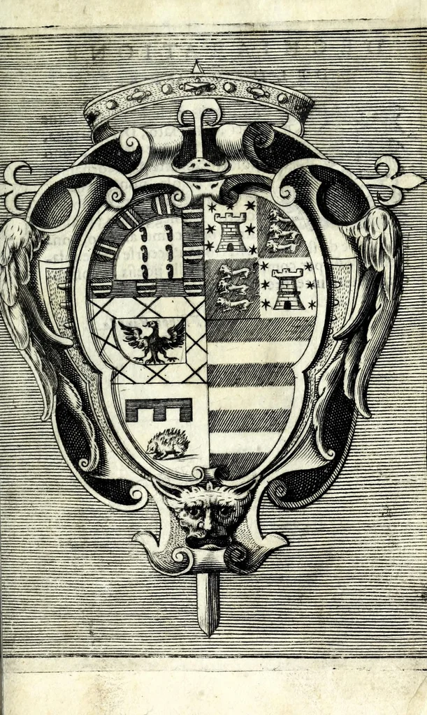 An illustration from Cesonia : tragedia, 1625, leaf 9