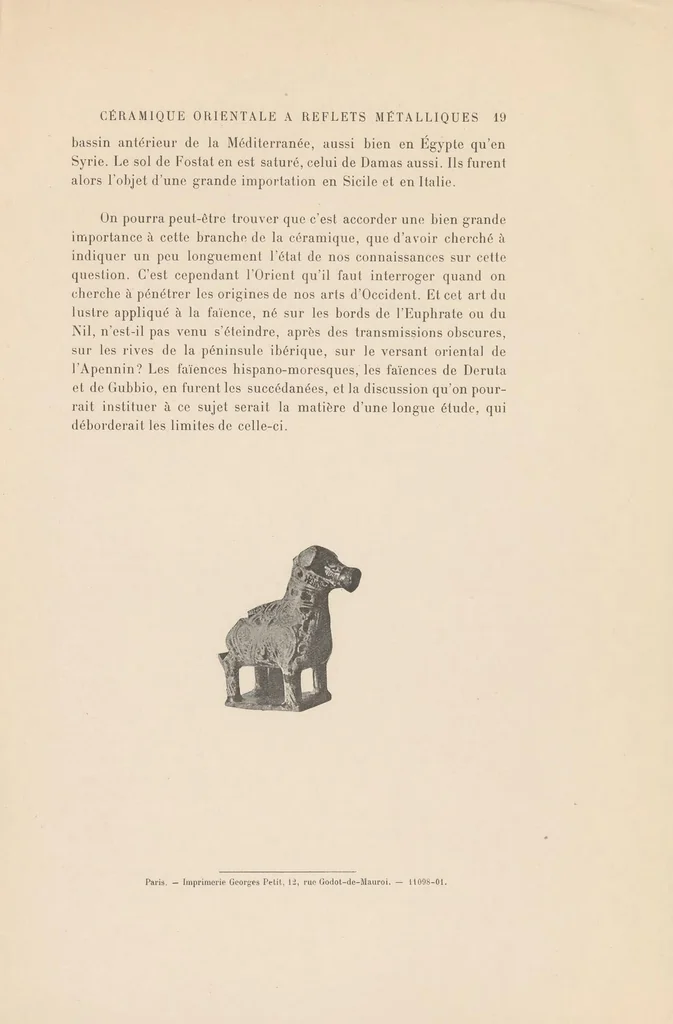 An illustration from Cèramique orientale a reflets métalliques, 1901, leaf 23