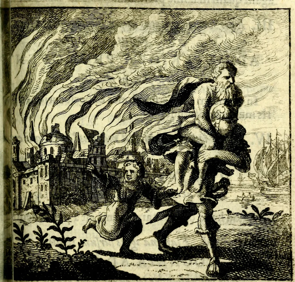 An illustration from C. F. Menestrerii ... Philosophia imaginum id est sylloge symbolorum amlissima, .., 1695, leaf 438