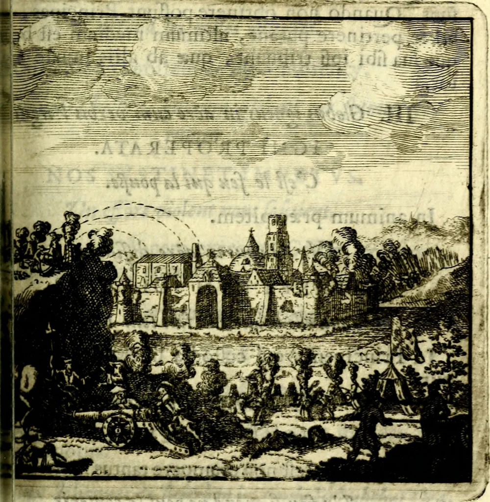 An illustration from C. F. Menestrerii ... Philosophia imaginum id est sylloge symbolorum amlissima, .., 1695, leaf 464