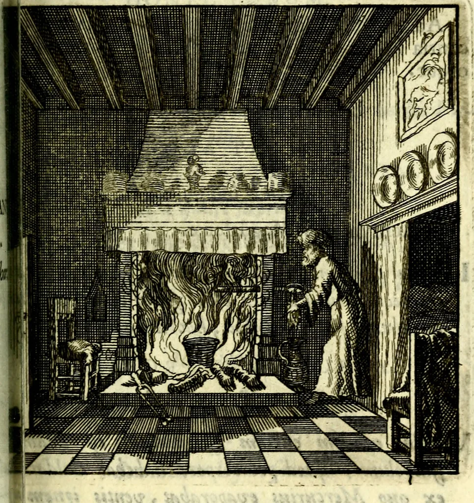 An illustration from C. F. Menestrerii ... Philosophia imaginum id est sylloge symbolorum amlissima, .., 1695, leaf 486