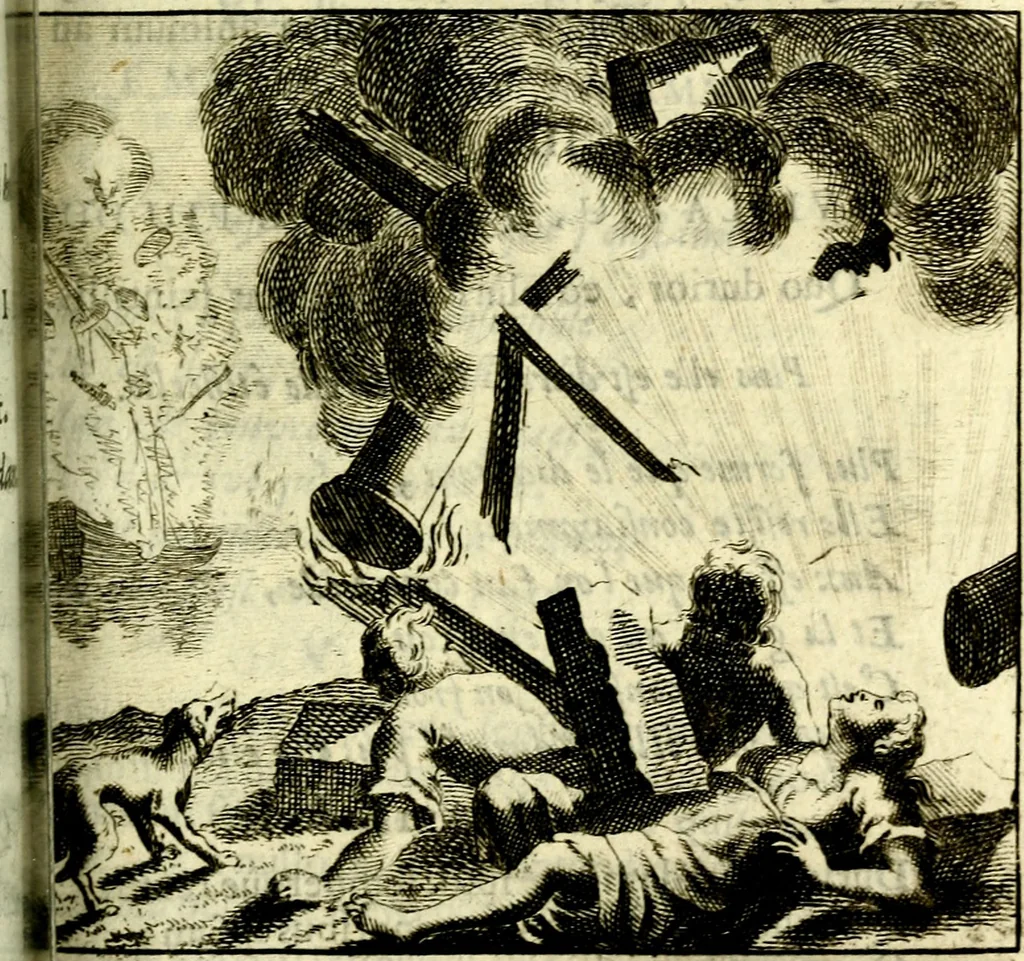 An illustration from C. F. Menestrerii ... Philosophia imaginum id est sylloge symbolorum amlissima, .., 1695, leaf 498