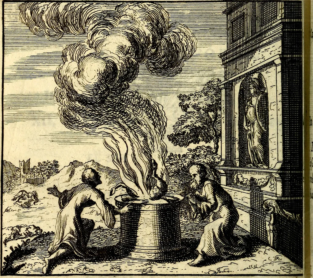 An illustration from C. F. Menestrerii ... Philosophia imaginum id est sylloge symbolorum amlissima, .., 1695, leaf 537