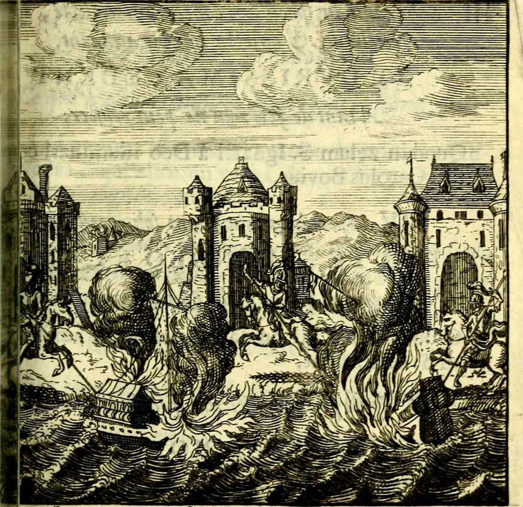 An illustration from C. F. Menestrerii ... Philosophia imaginum id est sylloge symbolorum amlissima, .., 1695, leaf 542