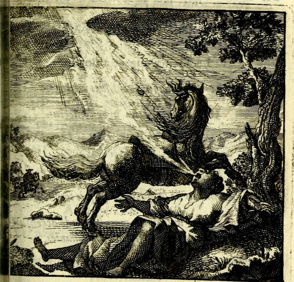 An illustration from C. F. Menestrerii ... Philosophia imaginum id est sylloge symbolorum amlissima, .., 1695, leaf 550