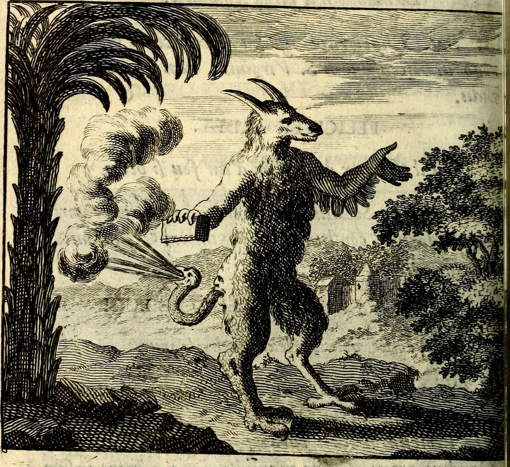 An illustration from C. F. Menestrerii ... Philosophia imaginum id est sylloge symbolorum amlissima, .., 1695, leaf 599