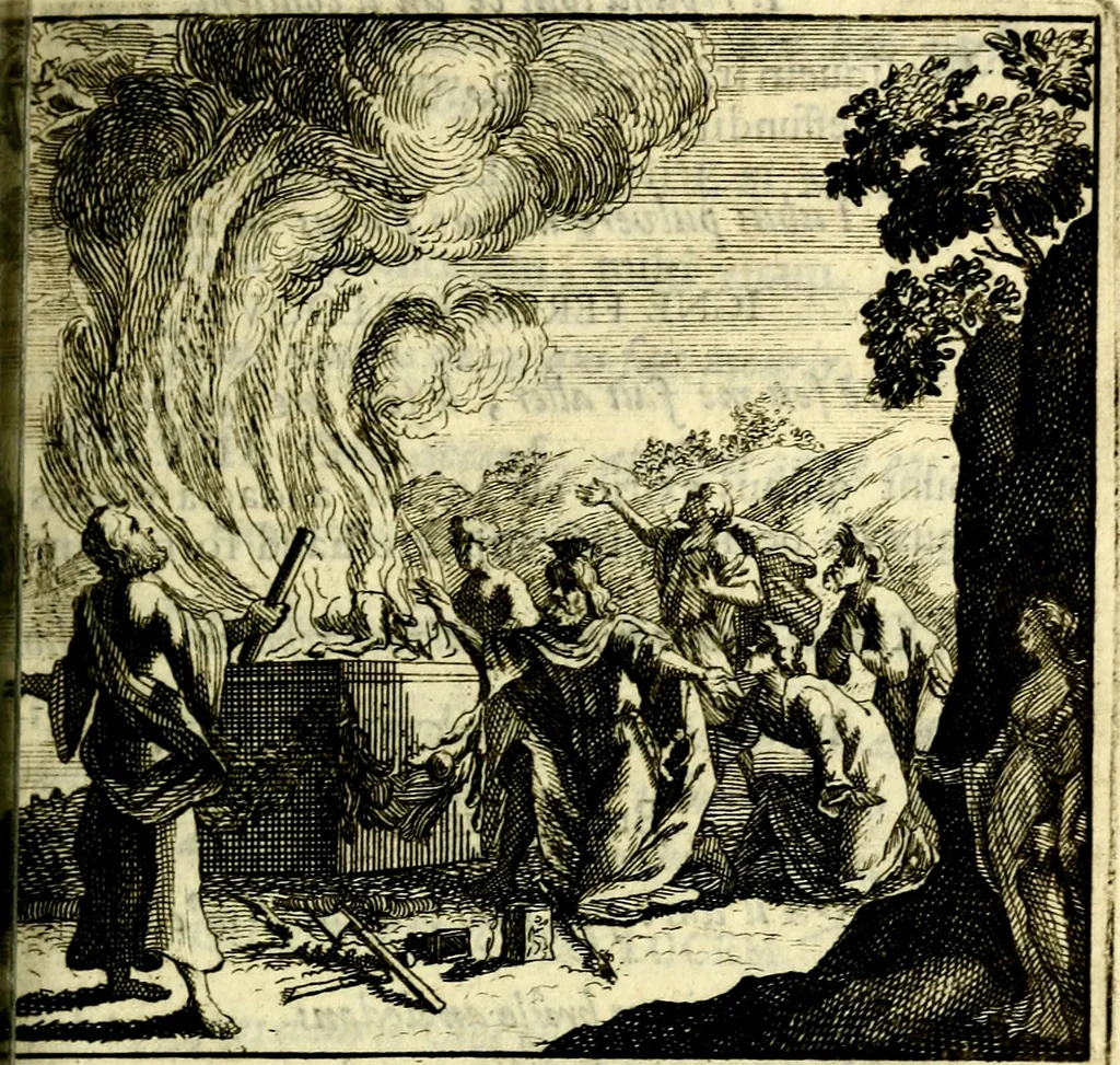 An illustration from C. F. Menestrerii ... Philosophia imaginum id est sylloge symbolorum amlissima, .., 1695, leaf 602