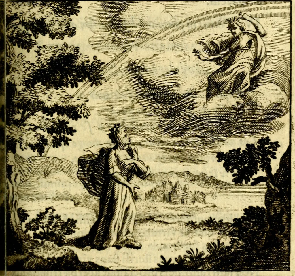 An illustration from C. F. Menestrerii ... Philosophia imaginum id est sylloge symbolorum amlissima, .., 1695, leaf 636