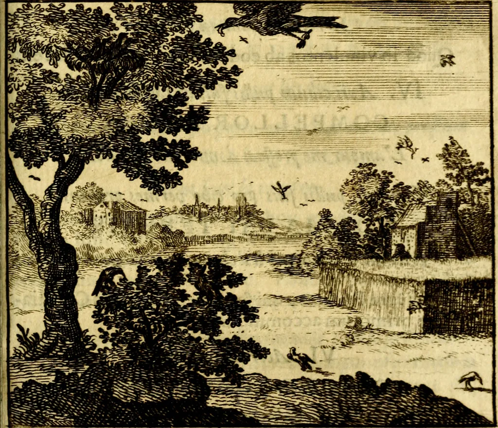An illustration from C. F. Menestrerii ... Philosophia imaginum id est sylloge symbolorum amlissima, .., 1695, leaf 856