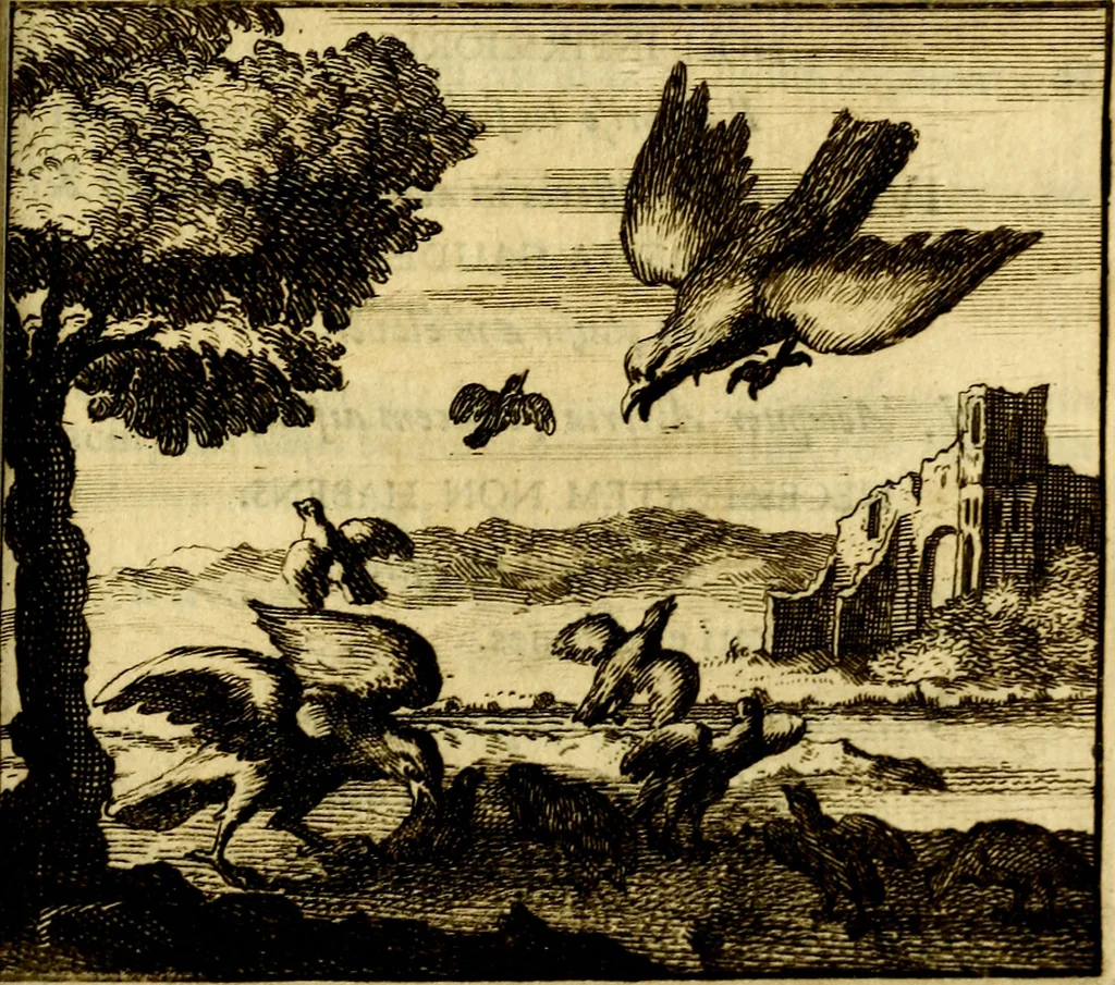 An illustration from C. F. Menestrerii ... Philosophia imaginum id est sylloge symbolorum amlissima, .., 1695, leaf 862