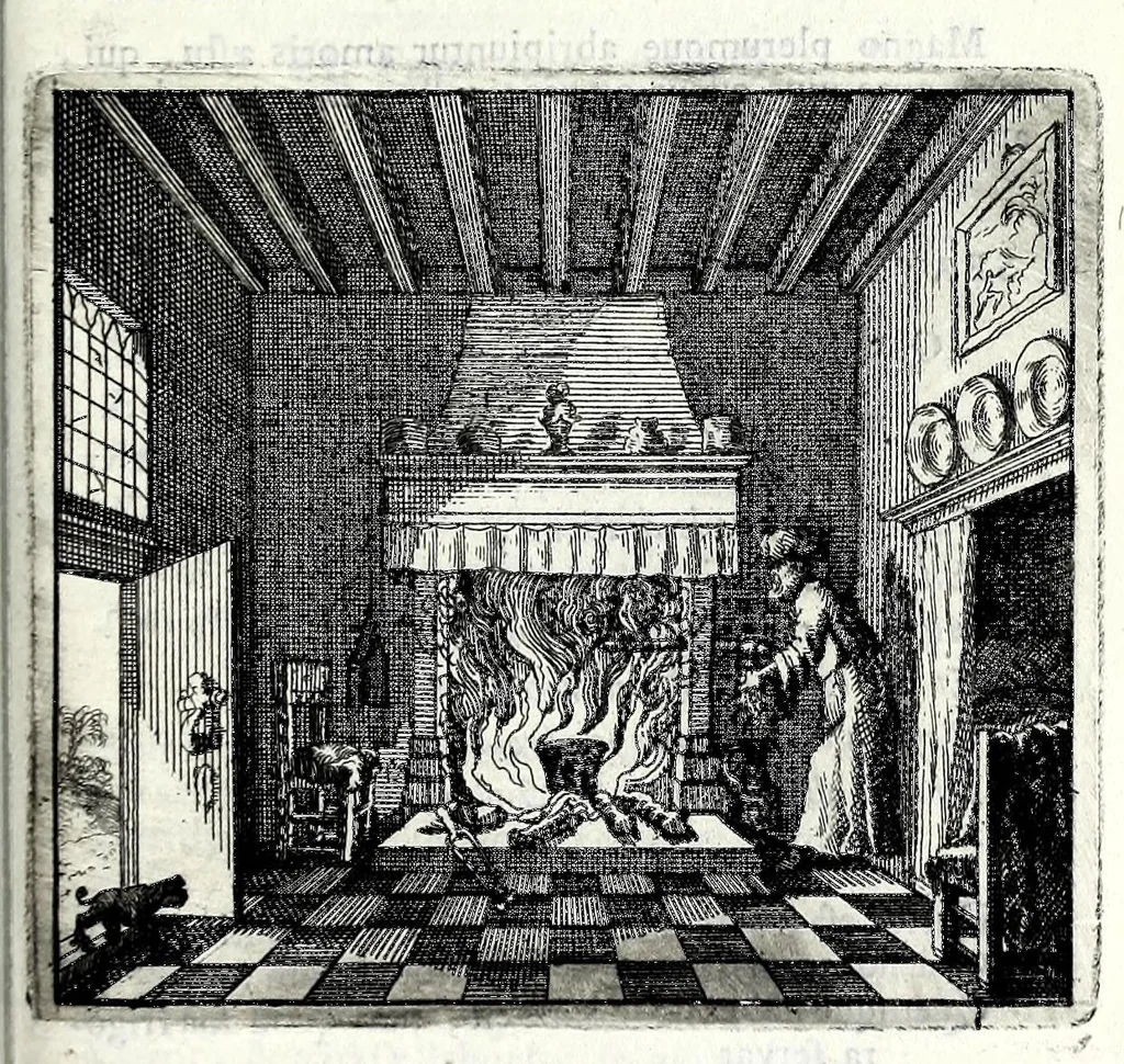 An illustration from C.F. Menestrerii S.J. Philosophia imaginum, id est, Sylloge symbolorum amplissima : qua plurima regum, principum, nobilium, foeminarum illustrium, eruditorum, aliorumque virorum in Europa praestantium, quae prostant, summa diligentia sunt congesta methodoque succincta exhibita : e lingua Gallica in Latinam translata, figurisque elegantioribus ac antea ornata, 1695, leaf 501