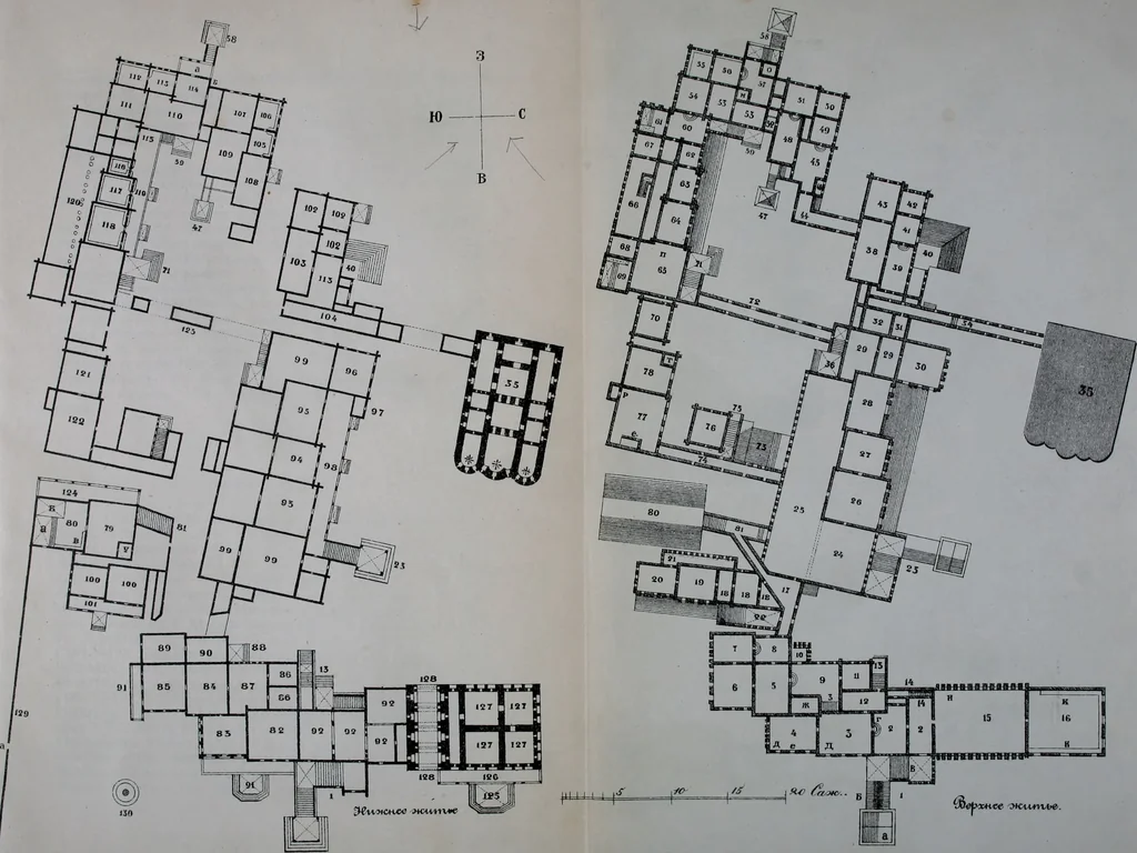 An illustration from Domashni byt russkago naroda v 16 i 17 st, 1895, leaf 784