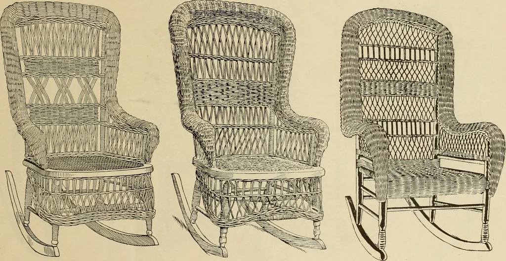 An illustration from Chairs, reed and rattan rockers., 1900, leaf 30