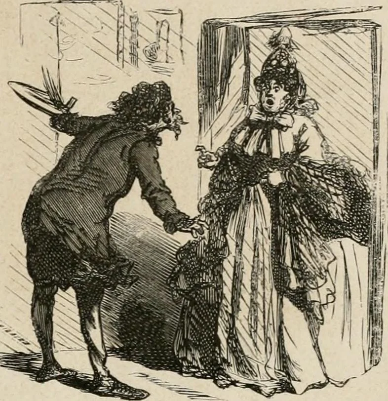 An illustration from Cham au Salon de 1863, 1863, leaf 10