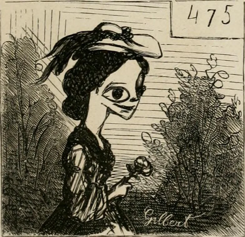 An illustration from Cham au Salon de 1863, 1863, leaf 14