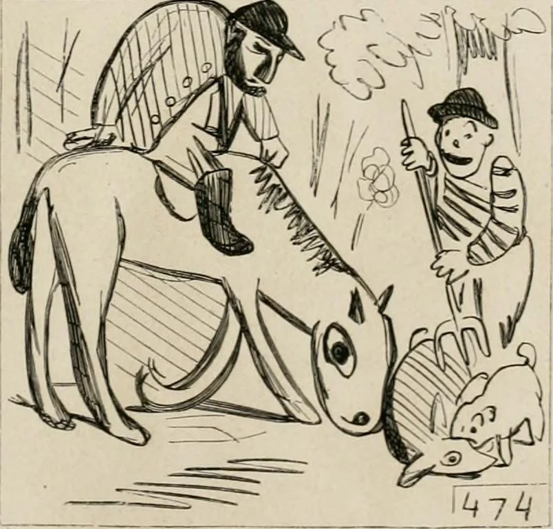 An illustration from Cham au Salon de 1863, 1863, leaf 14