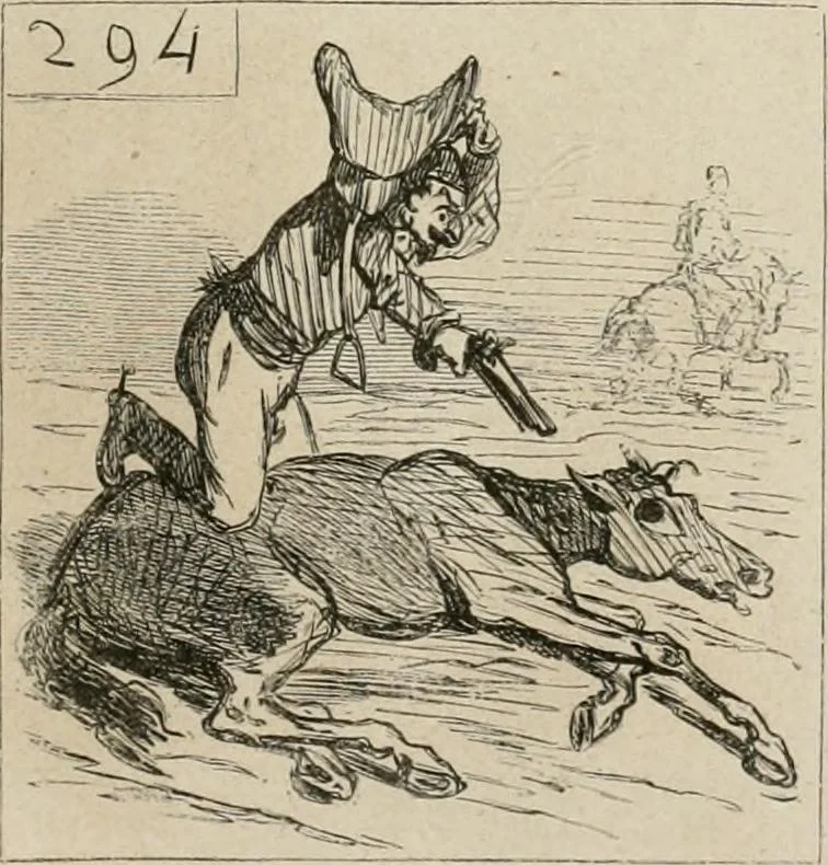 An illustration from Cham au Salon de 1863, 1863, leaf 16
