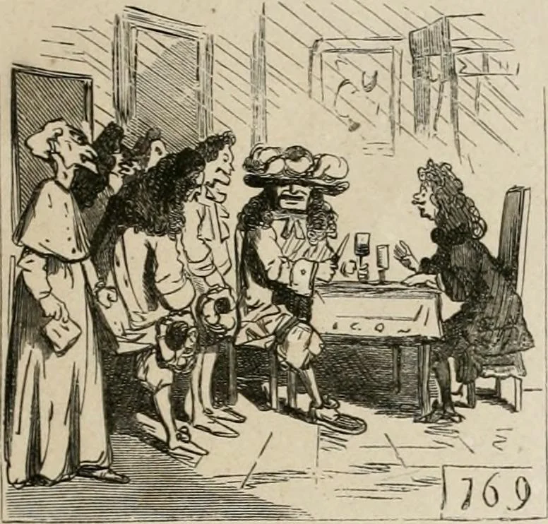 An illustration from Cham au Salon de 1863, 1863, leaf 18