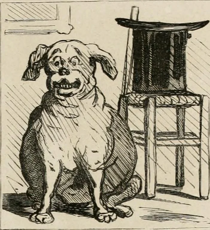 An illustration from Cham au Salon de 1863, 1863, leaf 18