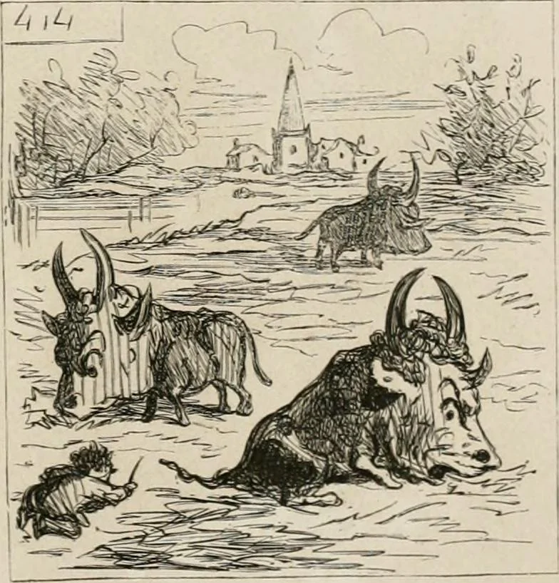 An illustration from Cham au Salon de 1863, 1863, leaf 18