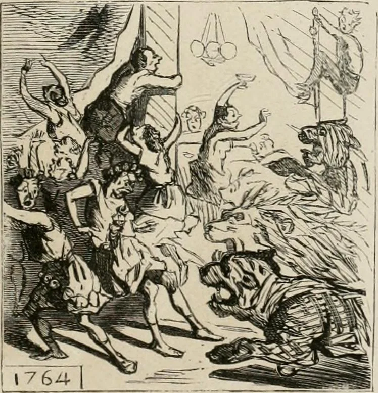An illustration from Cham au Salon de 1863, 1863, leaf 20