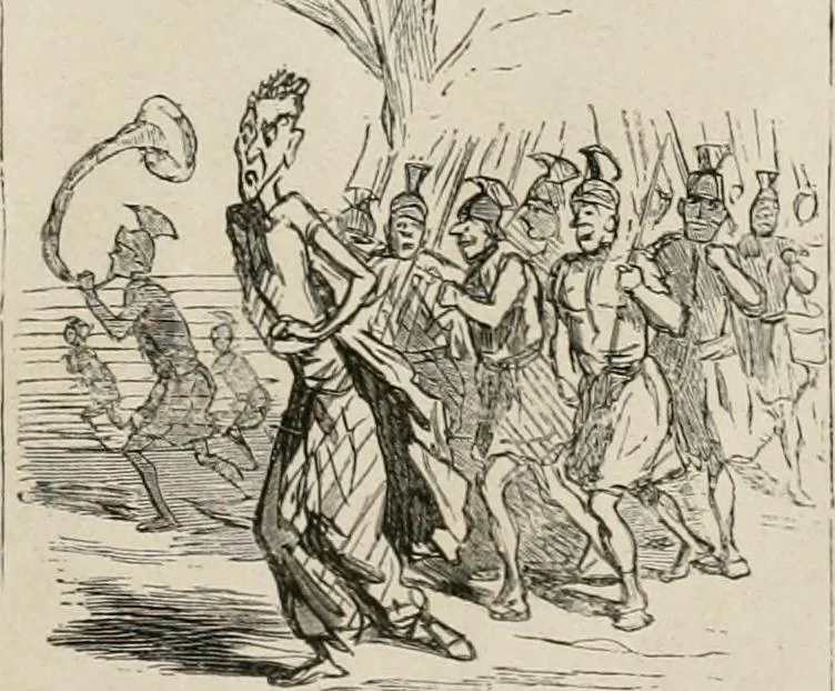 An illustration from Cham au Salon de 1863, 1863, leaf 20