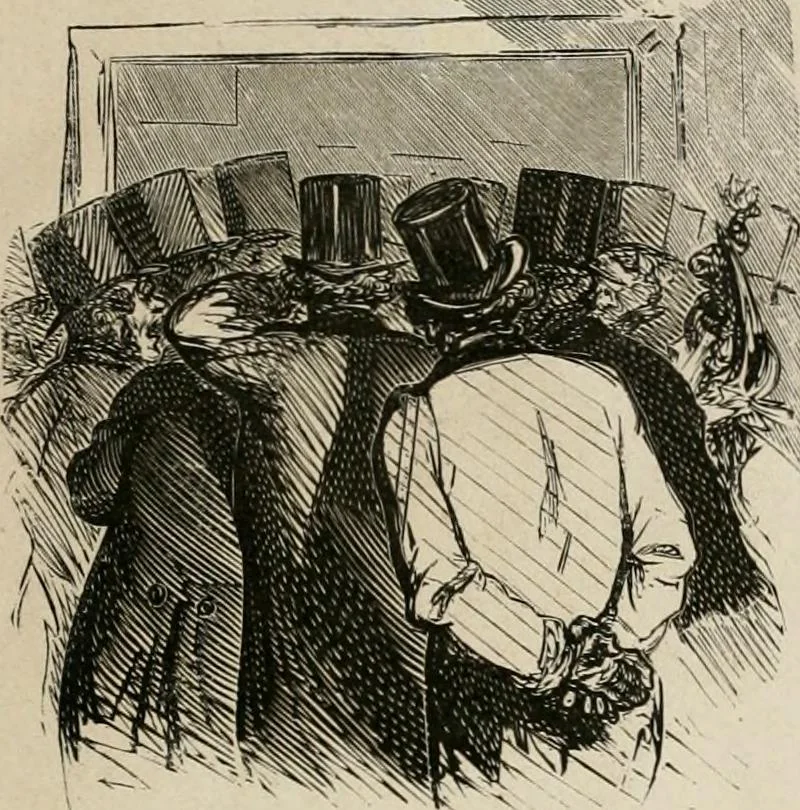 An illustration from Cham au Salon de 1863, 1863, leaf 22
