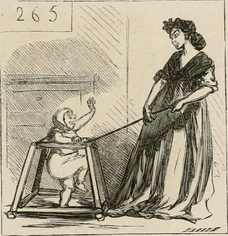 An illustration from Cham au Salon de 1863, 1863, leaf 24