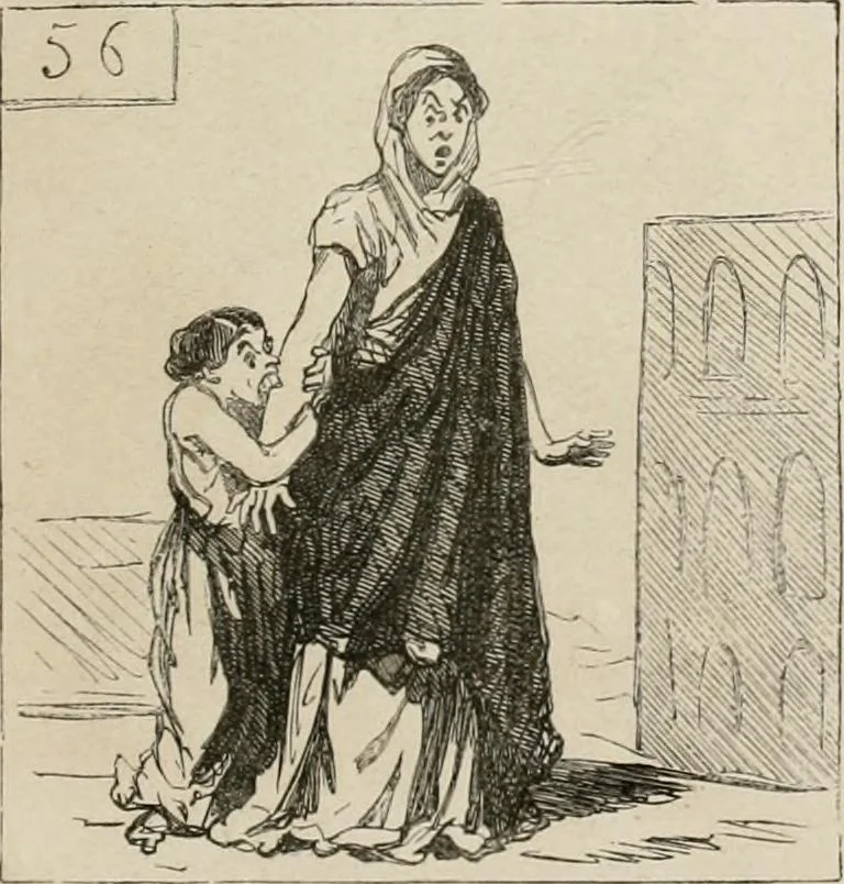 An illustration from Cham au Salon de 1863, 1863, leaf 24
