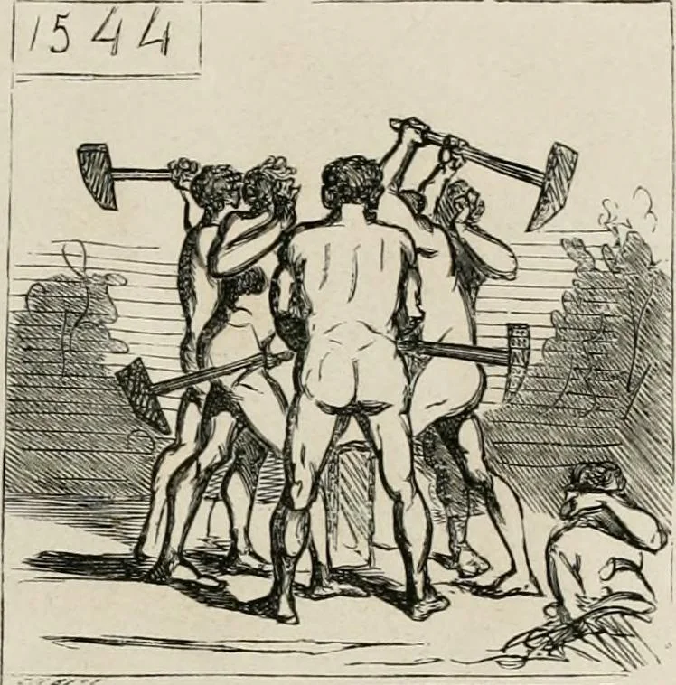 An illustration from Cham au Salon de 1863, 1863, leaf 28