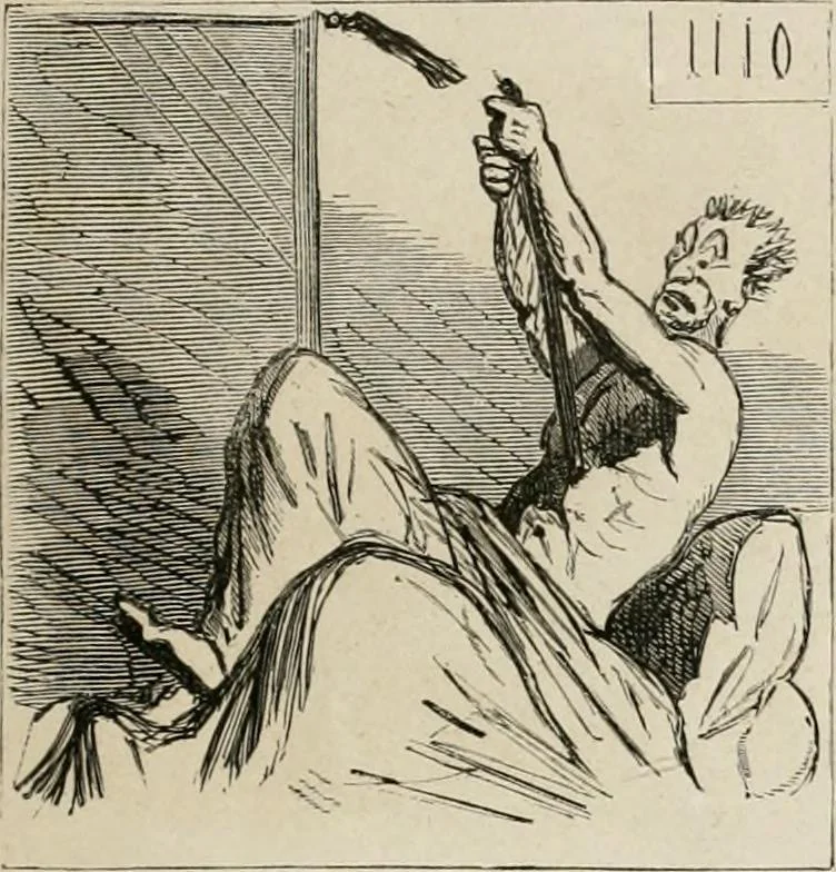 An illustration from Cham au Salon de 1863, 1863, leaf 30