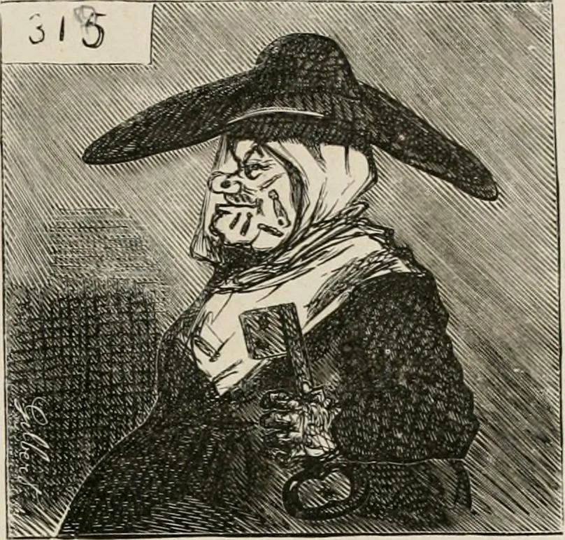 An illustration from Cham au Salon de 1863, 1863, leaf 30