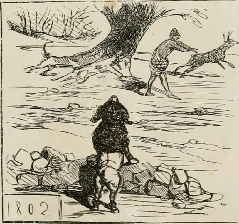 An illustration from Cham au Salon de 1863, 1863, leaf 30