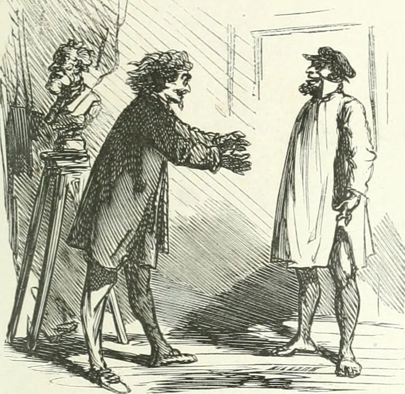 An illustration from Cham, 1853, leaf 108