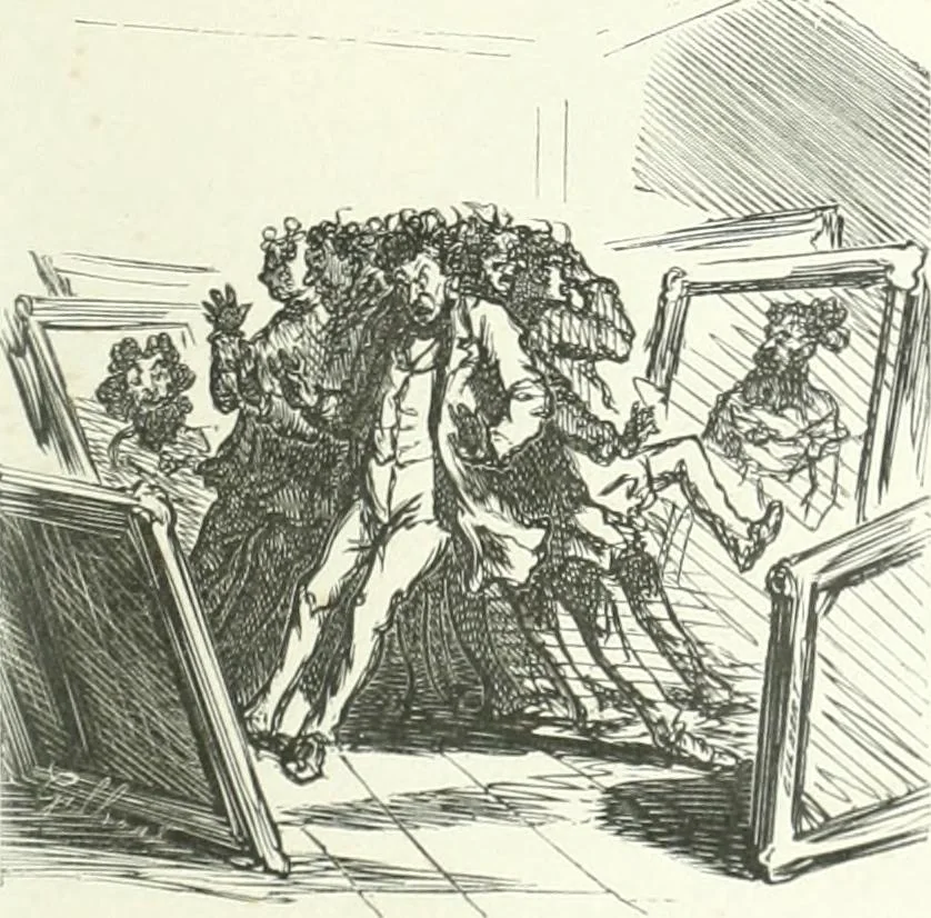 An illustration from Cham, 1853, leaf 108