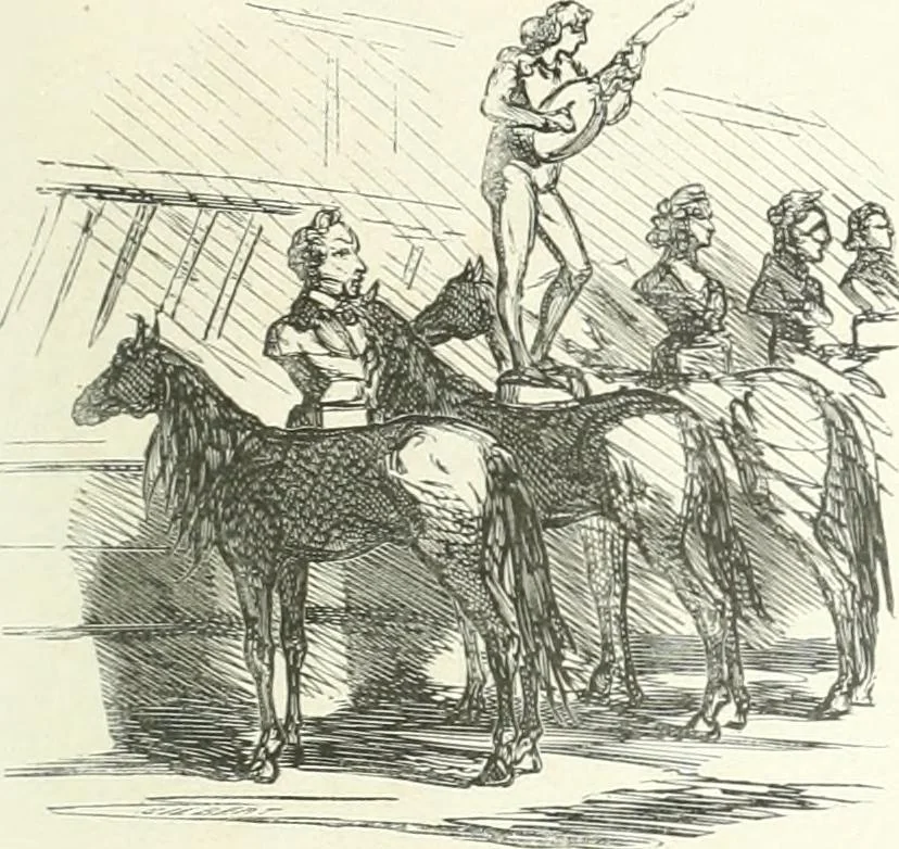 An illustration from Cham, 1853, leaf 110
