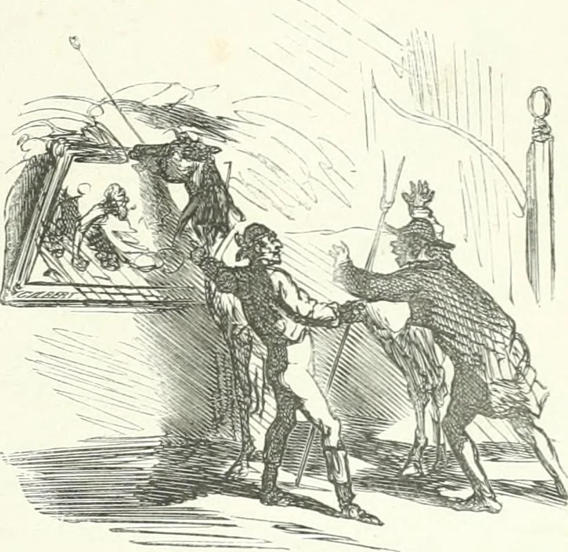 An illustration from Cham, 1853, leaf 110