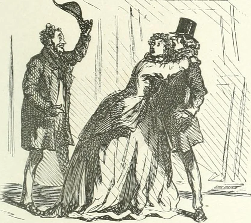 An illustration from Cham, 1853, leaf 112