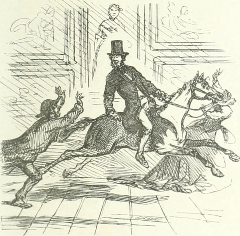 An illustration from Cham, 1853, leaf 112